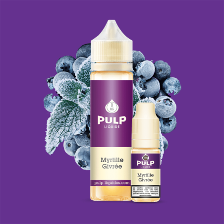Pack Myrtille Givrée 60ml Pulp - Fruité Frais