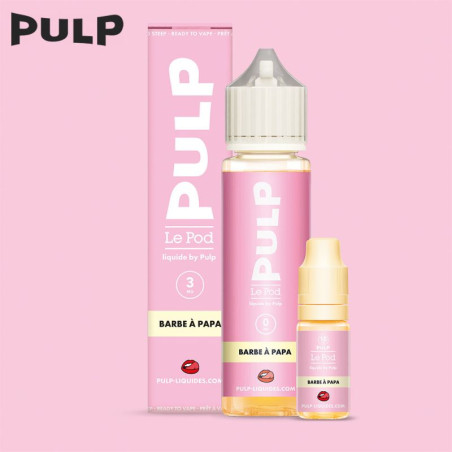 Pack Barbe À Papa 60ml - Le Pod Liquide by Pulp - Fruité