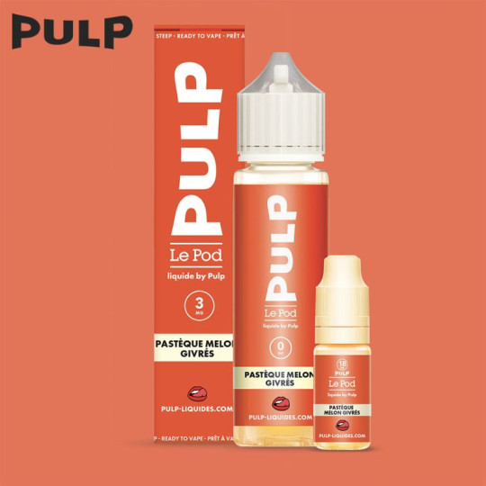 Pack Pastèque Melon Givrés 60ml - Le Pod Liquide by Pulp - Fruité