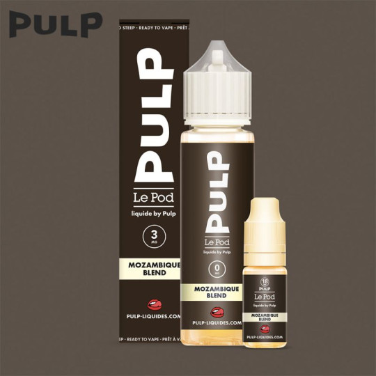 Pack Mozambique Blend 60ml - Le Pod Liquide by Pulp - Classique