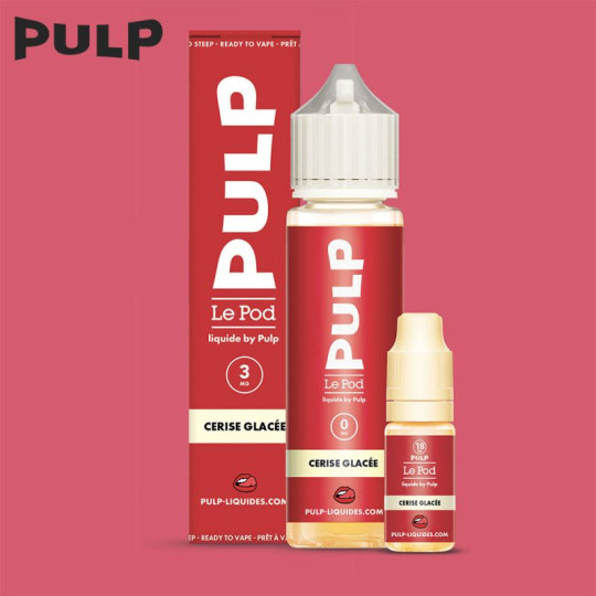 Pack Cerise Glacée 60ml - Le Pod Liquide by Pulp - Fruité