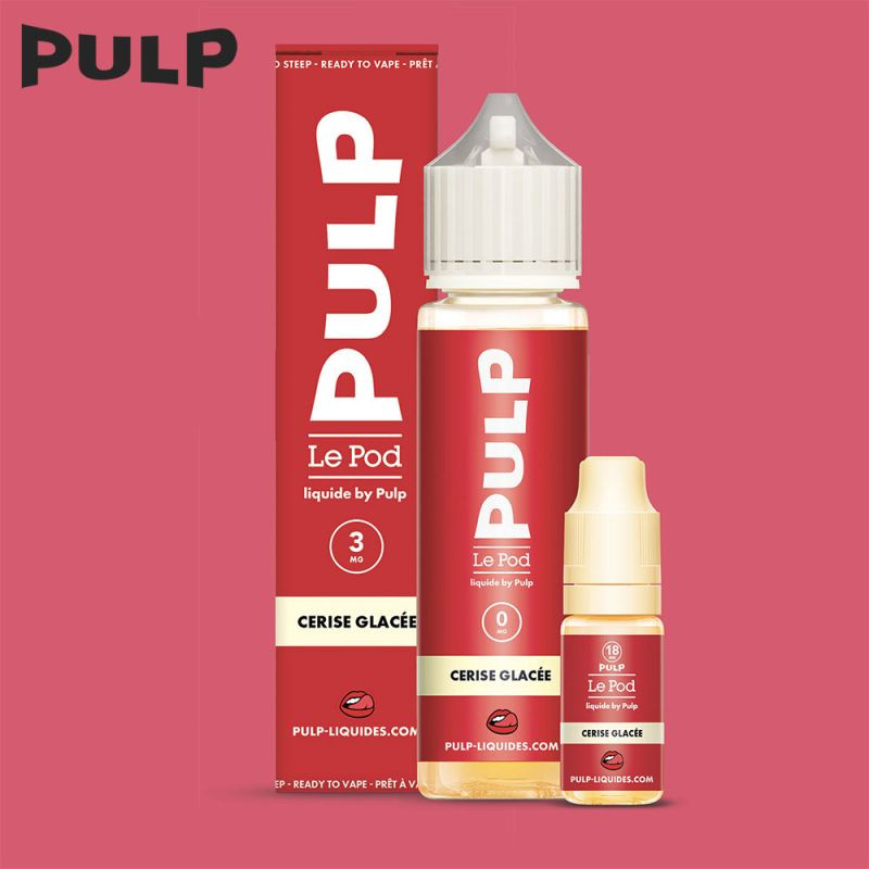Pack Cerise Glacée 60ml - Le Pod Liquide by Pulp - Fruité