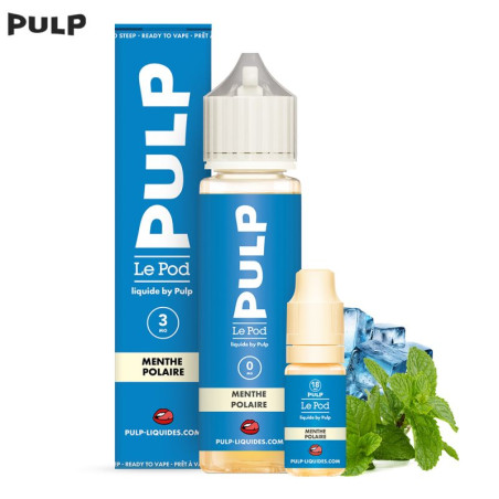 Pack Menthe Polaire 60ml - Le Pod Liquide by Pulp - Mentholé