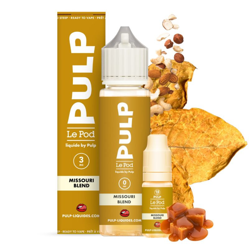Pack Missouri Blend 60ml - Le Pod Liquide by Pulp - Classique