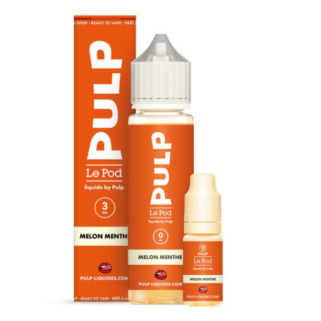 Pack Melon Menthe 60ml - Le Pod Liquide by Pulp - Fruité Frais