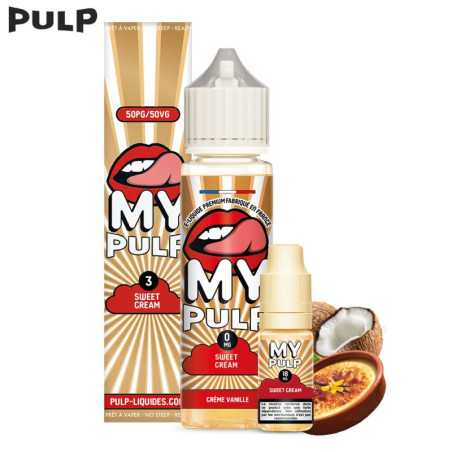 Pack Sweet Cream 60ml - My Pulp by Pulp - Gourmand