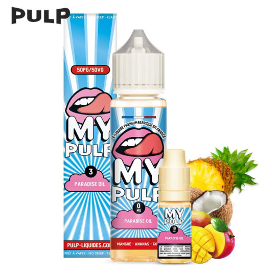 Pack Paradise Oil 60ml - My Pulp by Pulp - Fruité