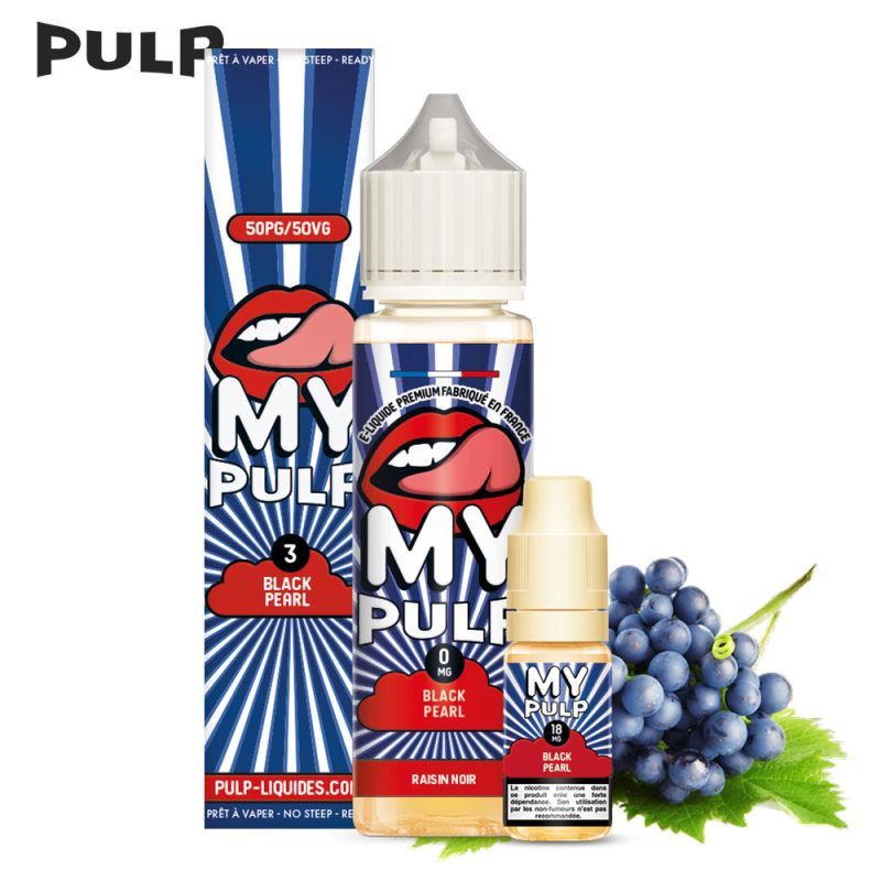 Pack Black Pearl 60ml - My Pulp by Pulp - Fruité