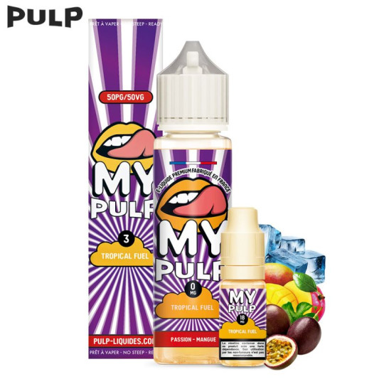 Pack Tropical Fuel 60ml - My Pulp by Pulp - Fruité