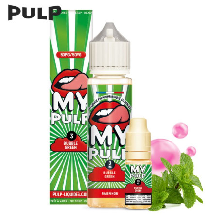 Pack Bubble Green 60ml - My Pulp by Pulp - Fruité