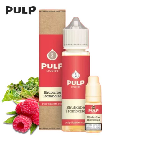 Pack Rhubarbe Framboise 60ml Pulp - Fruité