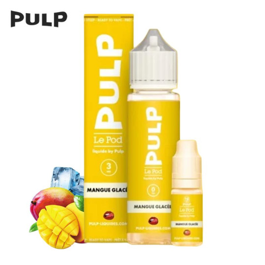 Pack Mangue Glacée 60ml - Le Pod Liquide by Pulp - Fruité Frais