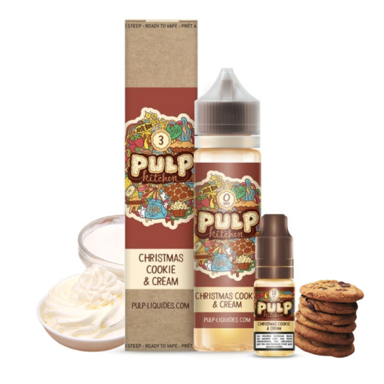 Pack Christmas Cookie & Cream 60ml Pulp - Gourmand