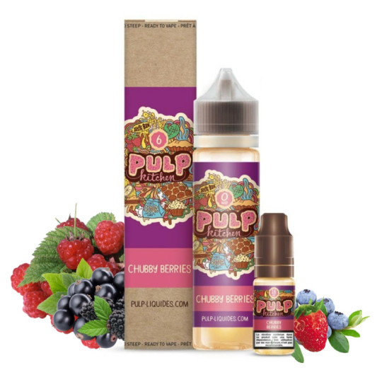 Pack Chubby Berries 60ml Pulp - Fruité