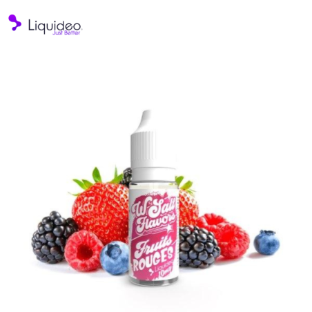 Fruits Rouges 10ml Wsalt Flavors Liquideo - Fruité