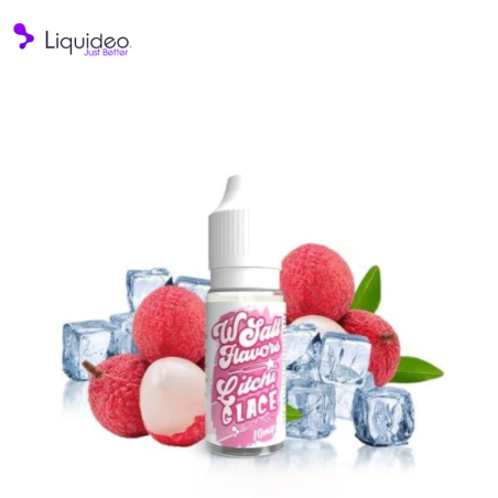 Litchi Glacé 10ml Wsalt Flavors Liquideo - Fruité Frais