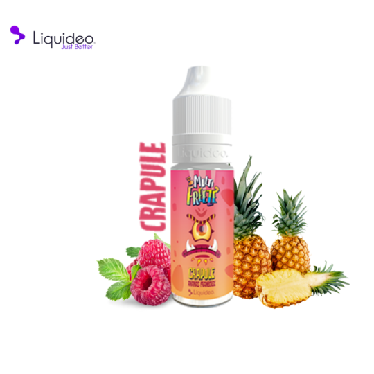 Crapule Ananas Framboise 10ml - Multifreeze by Liquideo - Fruité