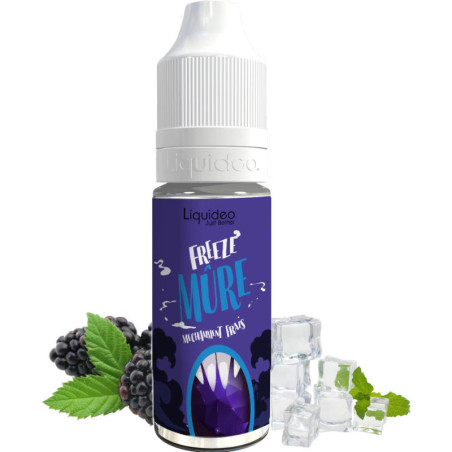 Freeze Mûre 10ml - Liquideo Freeze - Fruité