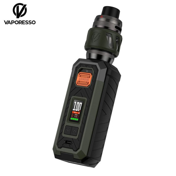 Kit Armour S iTank T 100W Vaporesso Green