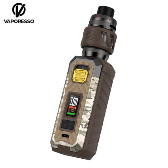 Kit Armour S iTank T 100W Vaporesso Camo Brown