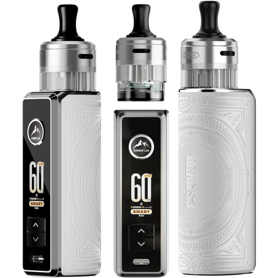 Drag S3 Voopoo White - Pod 60W 3000mAh
