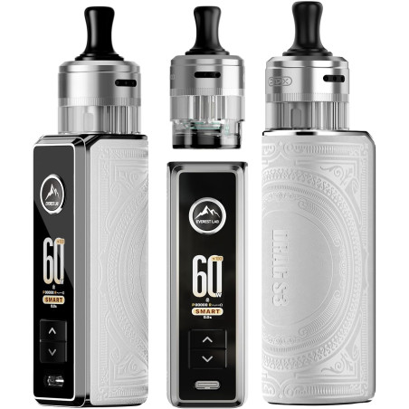 Drag S3 Voopoo White - Pod 60W 3000mAh