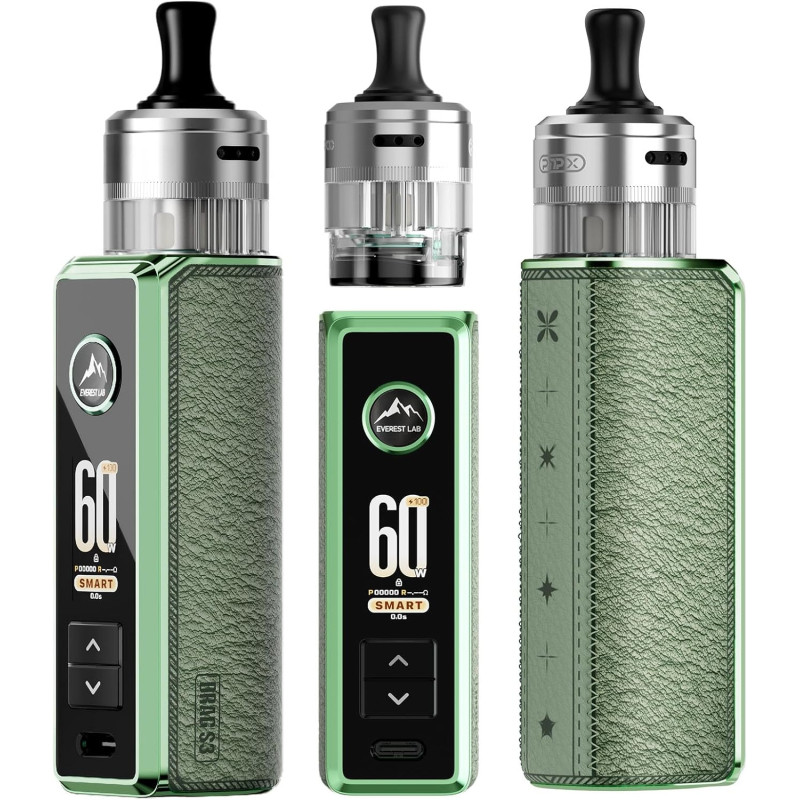 Drag S3 Voopoo Green - Pod 60W 3000mAh