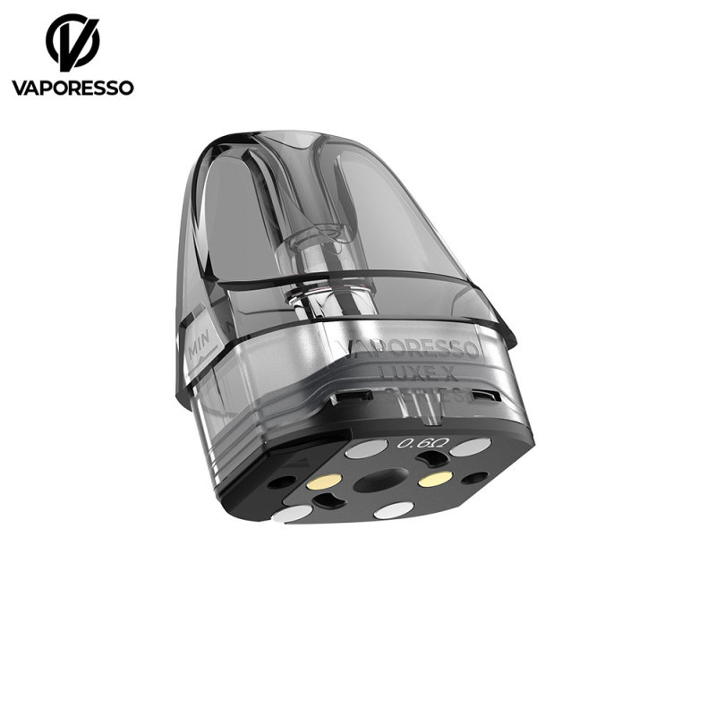 Cartouches Luxe X Series 5ml Vaporesso 0.6 Ohm Flat - Pack 2