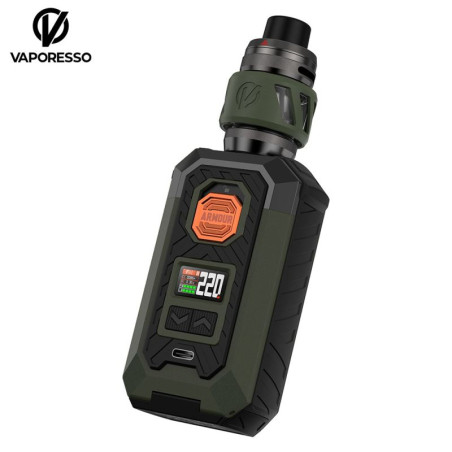 Kit Box Armour Max iTank T 220W Vaporesso Green