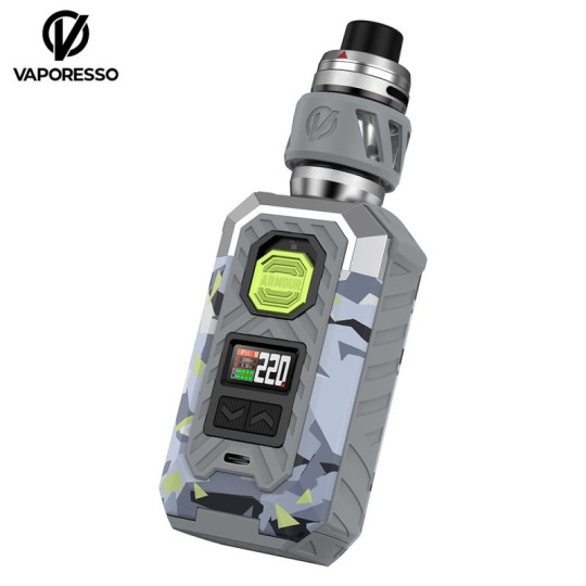Kit Box Armour Max iTank T 220W Vaporesso Camo Blue