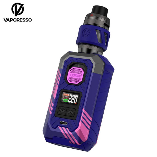 Kit Box Armour Max iTank T 220W Vaporesso Cyber Blue