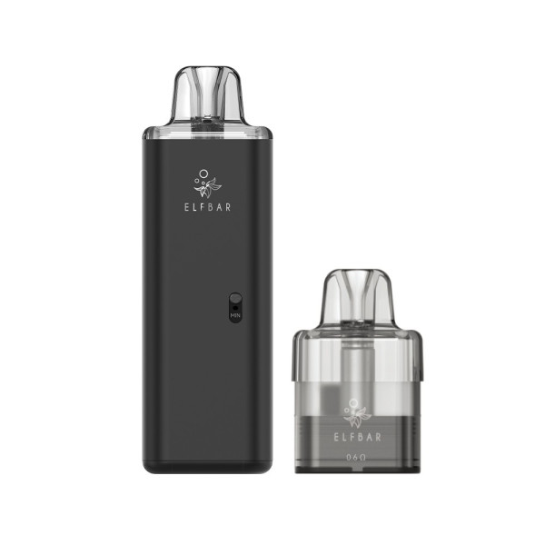 Kit ELFX MEGA Elfbar 2800mAh - Noir - Pod rechargeable