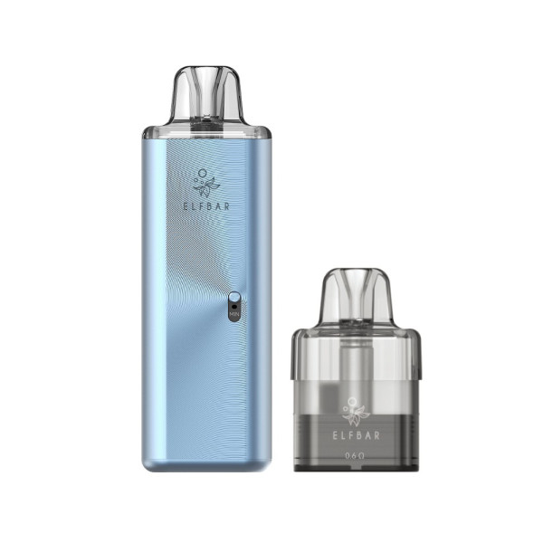 Kit ELFX MEGA Elfbar 2800mAh - Cyan - Pod rechargeable