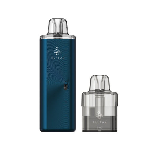 Kit ELFX MEGA Elfbar 2800mAh - Bleu Marine - Pod rechargeable