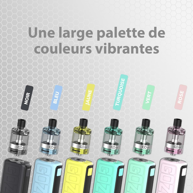 Kit GOZee Starter 2100mAh - Innokin - Vert : Batterie Longue Durée, Résistances Z-Coil, Réservoir 3.5ml