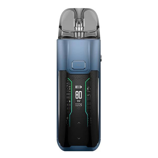 Pod Luxe XR MAX 2800mAh - Vaporesso Glacier Blue : Vapeur Puissante et Intense, Résistances GTX, Capacité 5ml