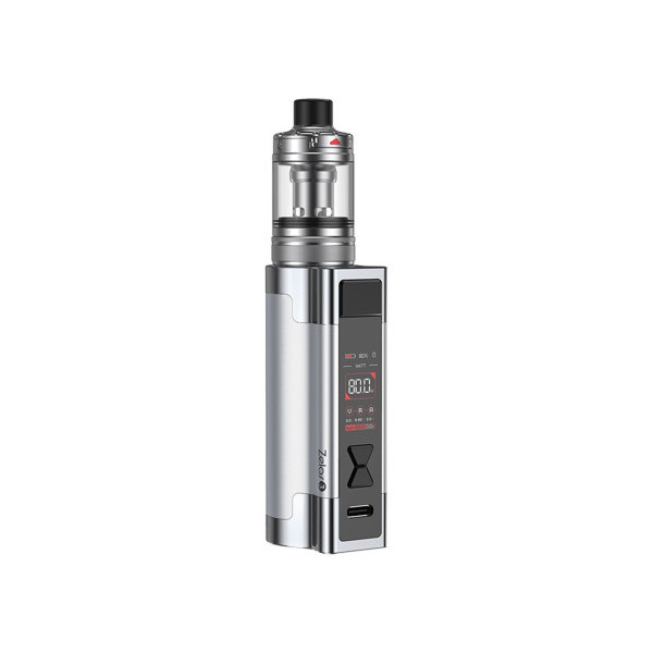 Zelos 3 Kit - Aspire - Compact and Stylish, Nautilus 3 Atomiser, Various Coils, USB-C Fast Charging - Silver
