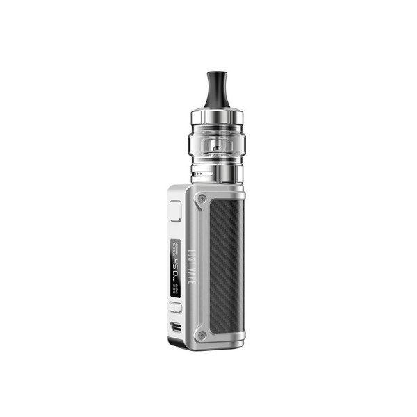 Kit Thelema Mini 45W - Lost Vape - Carbon/Silver