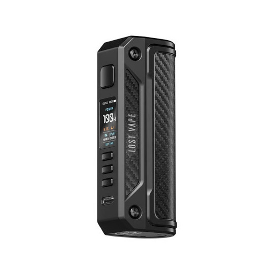 Box Thelema Solo - Lost Vape - Noir/Carbon