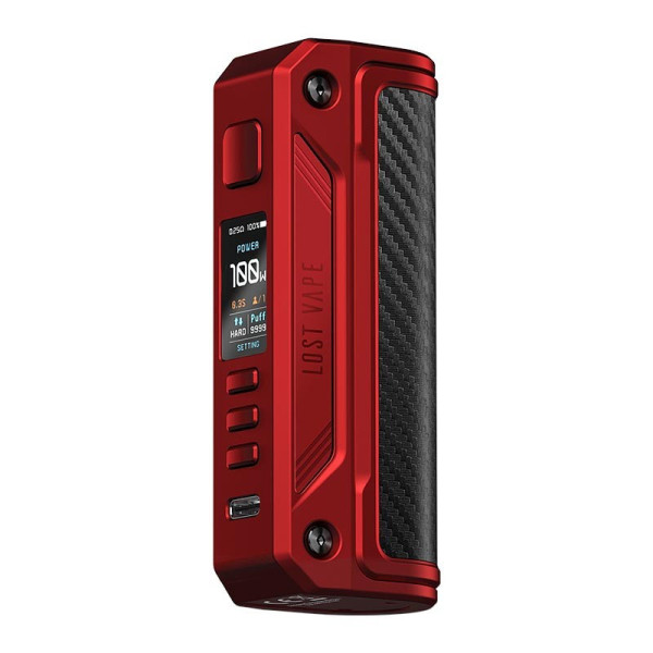 Thelema Solo Box - Lost Vape - Carbon Red