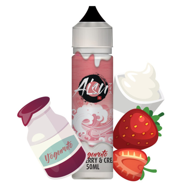 Yoruruto Strawberry & Cream - 50ml - AISU