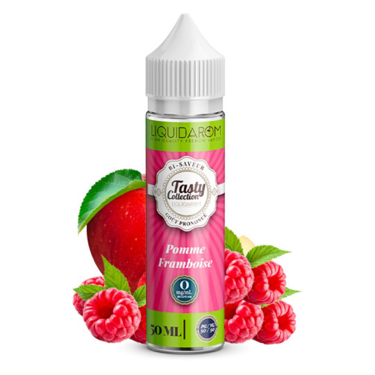 E-liquide Tasty Collection By Liquidarom Pomme Framboise 50ml