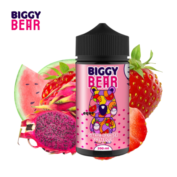 Pitaya Strawberry Watermelon 200ml - Biggy Bear