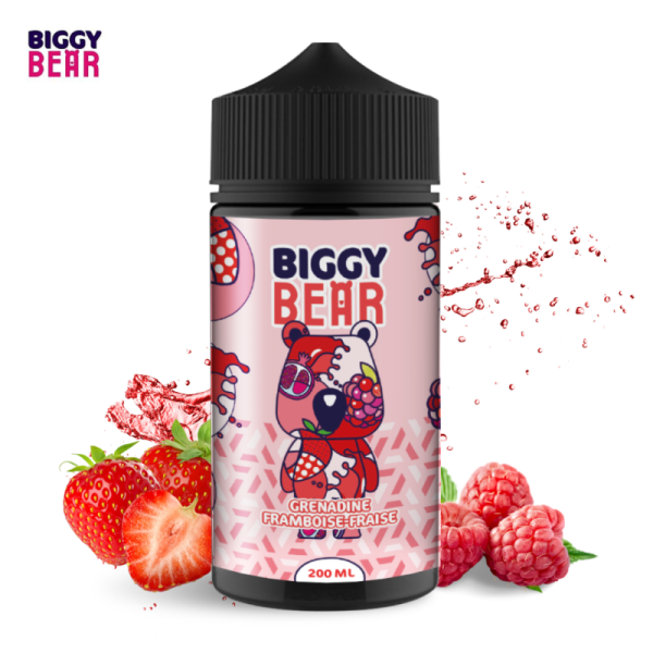 Grenadine Himbeere Erdbeere 200 ml – Biggy Bear