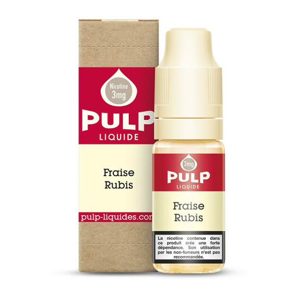 Pulp La fraise Ruby - Liquide iconique à partir de 2,49€