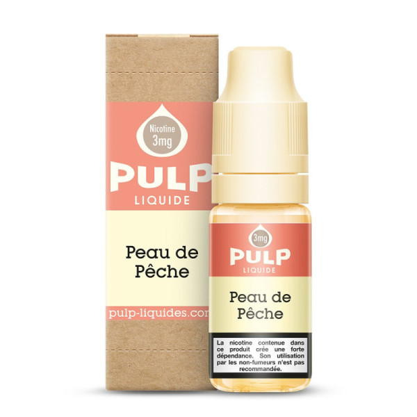 Peau de pêche 10ml - Pulp (disponible en 0, 3, 6, 9, 12, 18mg)