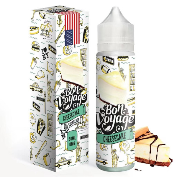 Cheesecake 50ml - Bon Voyage - Le Coq Qui Vape