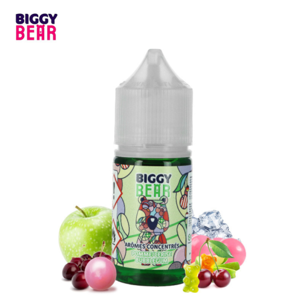 Arôme DIY 30ml Pomme Cerise Bubblegum  - Biggy Bear