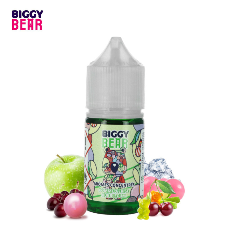 Arôme DIY 30ml Pomme Cerise Bubblegum  - Biggy Bear
