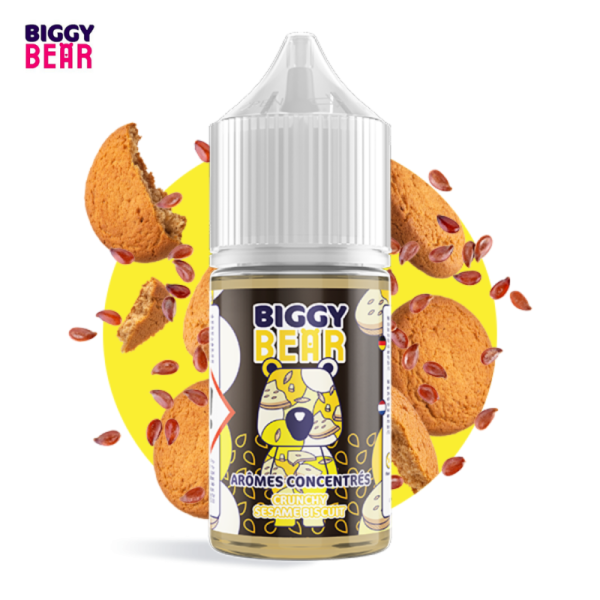 DIY Flavour 30ml Crunchy Sesame Biscuit  - Biggy Bear